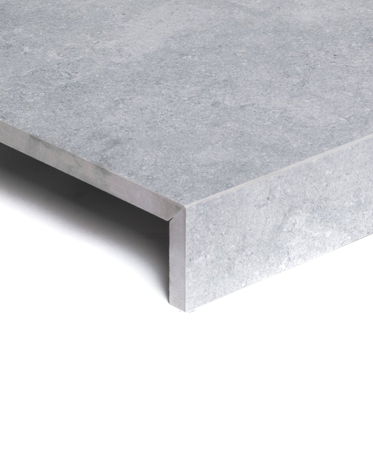 Afboording keramiek 2 cm-Doublure hoogte 11-25 cm-tegel ≤ 100 cm