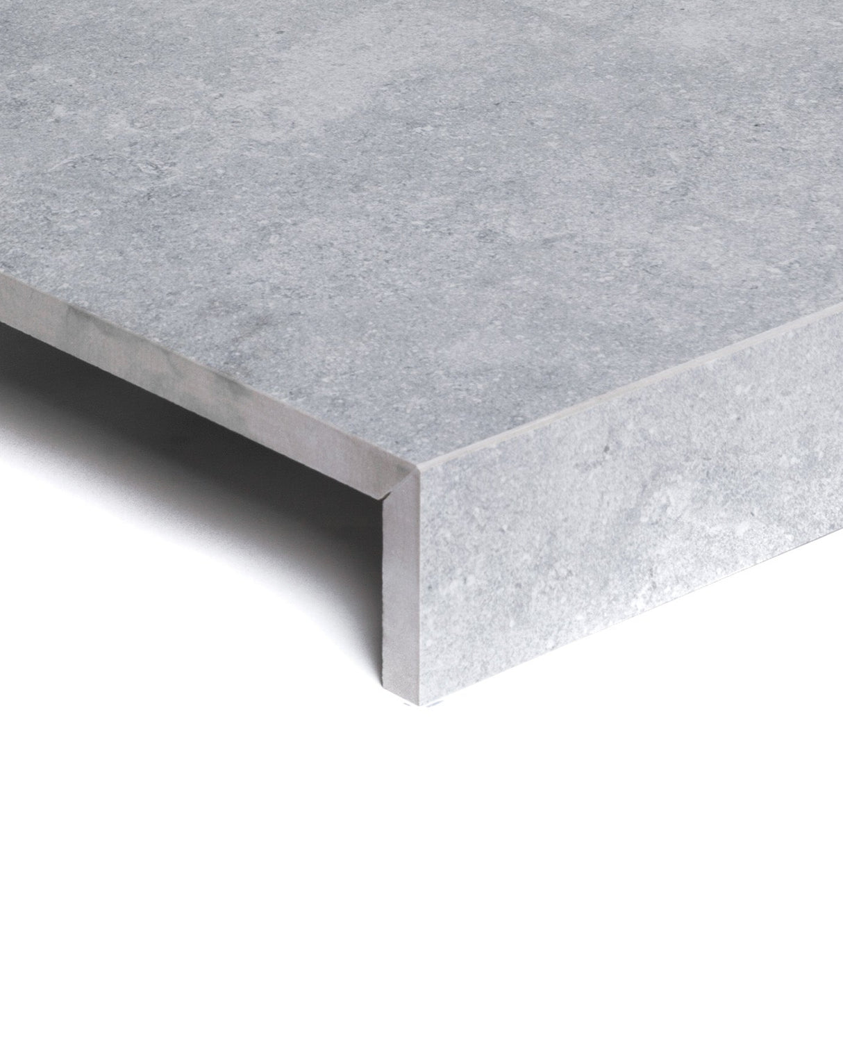Afboording keramiek 2 cm-Doublure hoogte 11-25 cm-tegel ≤ 100 cm