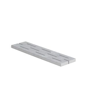 Waterafvoerrooster keramiek 50 cm - Horizontale gleuven